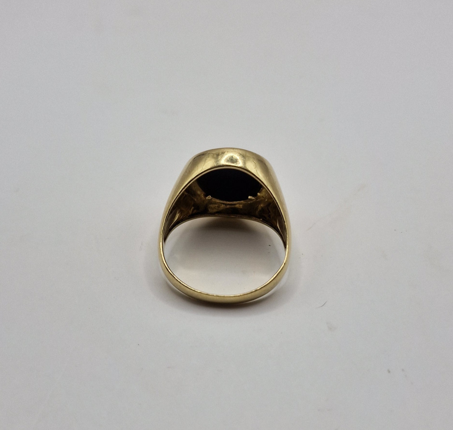 9ct Gold Chinese Signet Ring "Good Fortune" W - EW Jewellery 